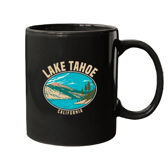 Lake Tahoe californias Beautiful Nature Camping Hiking Mugs