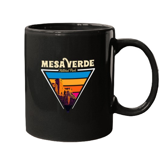 Mesa Verde National Park Souvenir Archaeology Colorado Hike Mugs