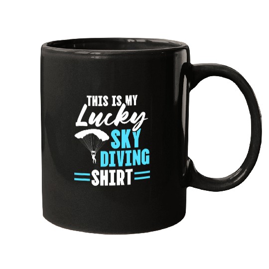 This Is My Skydiving Parachute Base Jumping Air Sports Mugs
