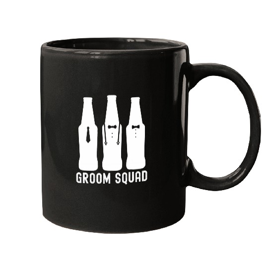 Beer Fun Groom Squad Wedding Bachelor Party Stag Do Beer Mugs