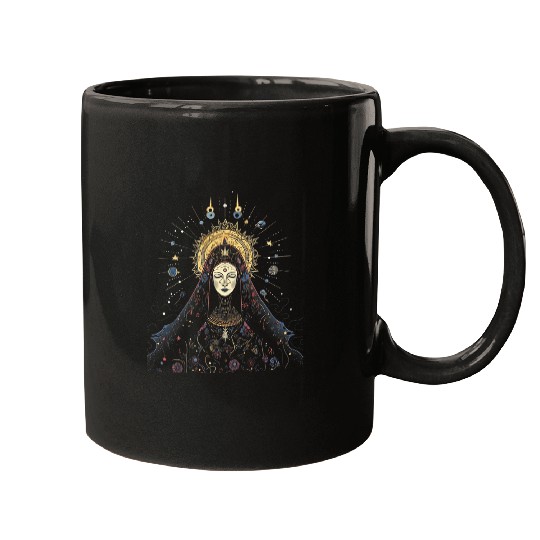 Mother Mary Virgin Mary Blessed Mother Catholic Art 13 Mugs