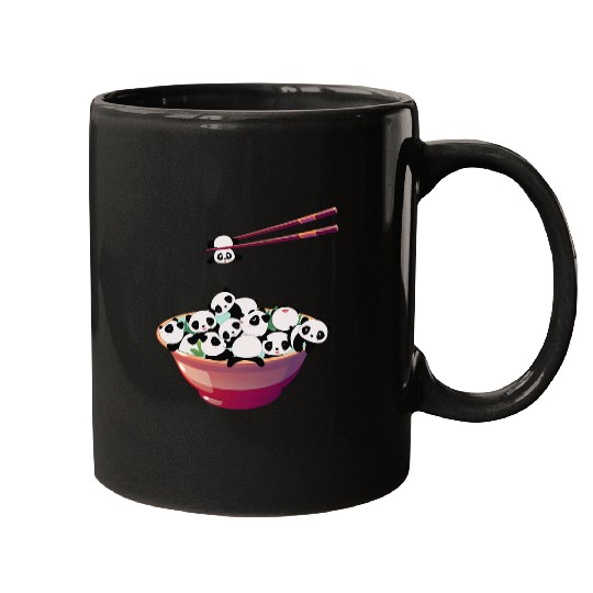 Panda Pet Bowl of Tangyuan Yuanxiao Chinese Lunar New Year Mugs
