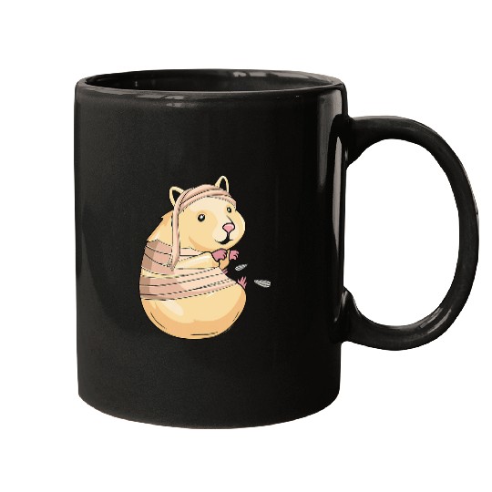 Hamster Pet Mummy Halloween for boy girl kid Mugs