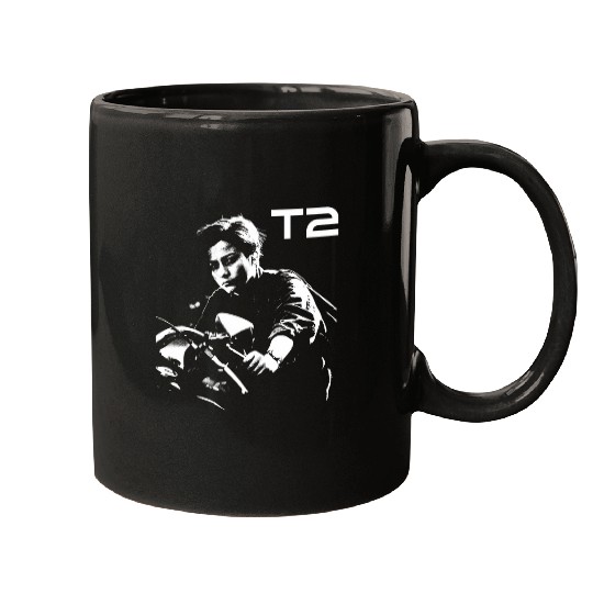Terminator 2 Judgement Day John Connor Bike Mugs