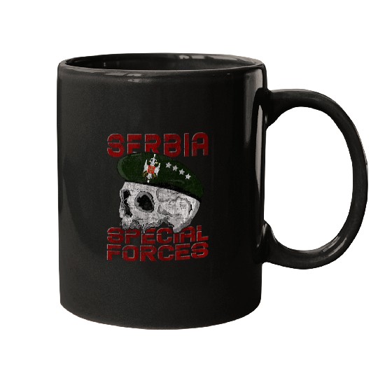 Serbian Special Police CAJ Counter Terrorism Tactical SWAT Mugs
