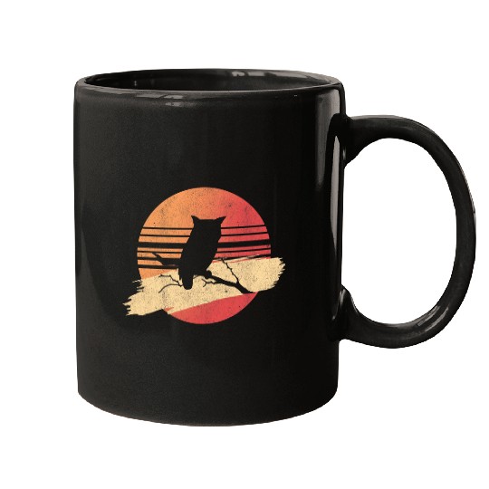 Owl Pet Birds Of Prey Nocturnal Bird Mugs