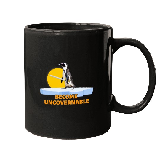 Penguin Pet Become Ungovernable Mugs