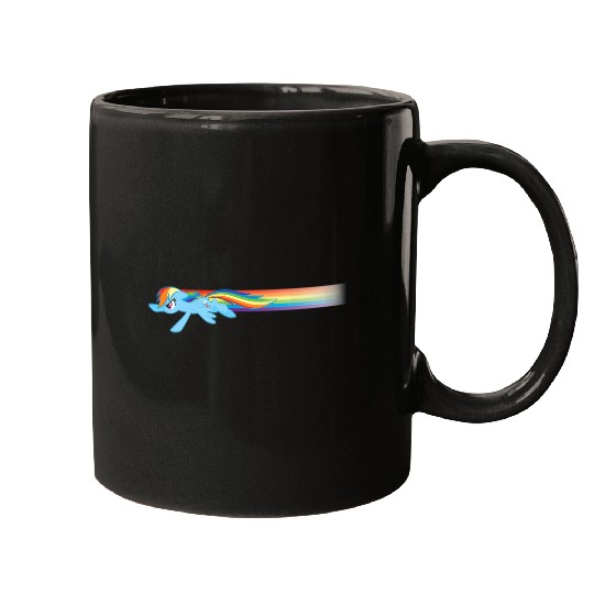 My Little Pony Rainbow Dash Flying Mugs