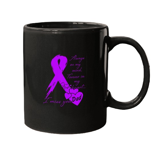 Missing You Dad My Guardian Angel Memorial Day Men Women Mugs