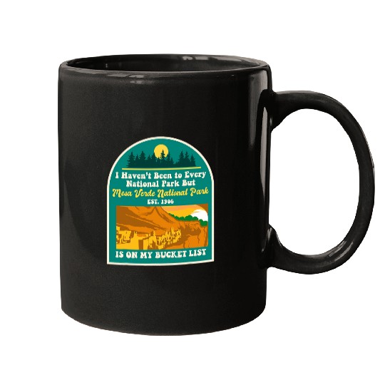 Mesa Verde National Park Camping Mountain Hiking Club 3 Mugs