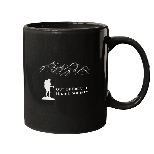 Out Of Breath Hiking Society 1 Mugs