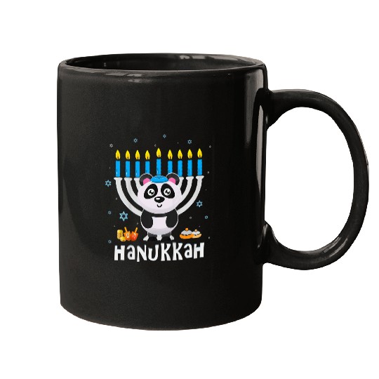 Panda Pet Kids Jewish Panda Hanukkah s for Girls Boys Cute Hanukkah Mugs