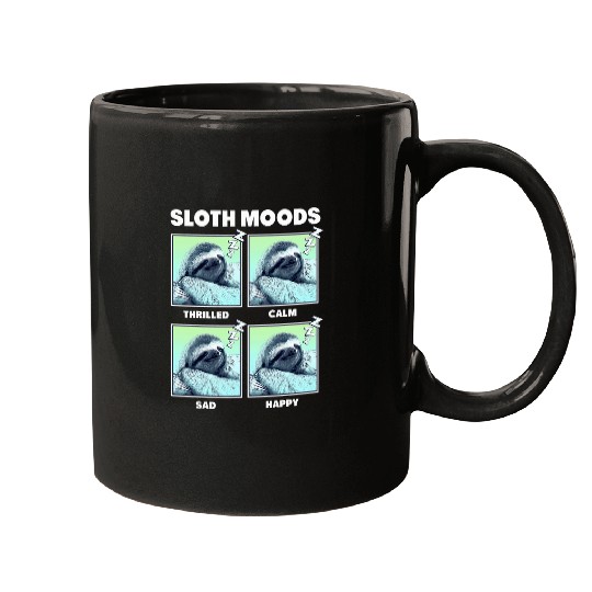 Sloth Pet Moods Box Up Mugs