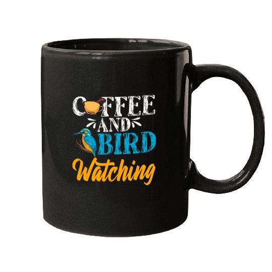 Coffee Fun birdwatching Birds and coffee Mugs