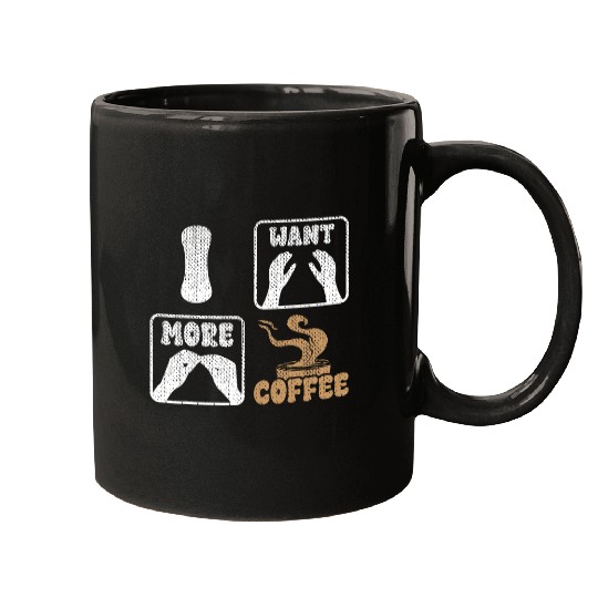 Coffee Fun I Want More Coffee AAC SLP Speech Language Pathologist Mugs