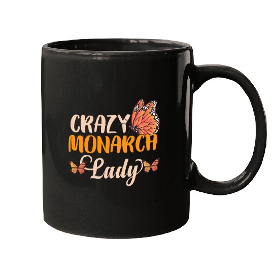 crazys Monarch Lady Mugs
