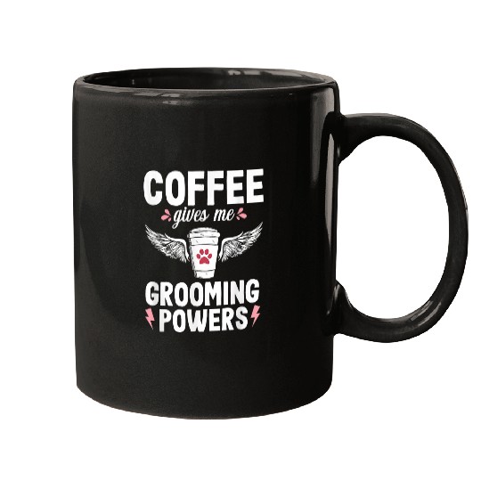 Coffee Fun Dog Grooming Dog Groomer Puppy Novelty Mugs