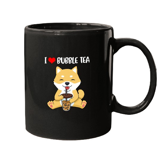 Dog Shiba Inu Women Boba Tea Gifts Men Kawaii Bubble Tea Mugs