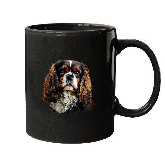 Funny Cavalier King Charles Spaniel Cute 5 Mugs