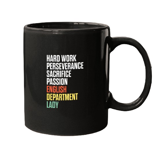 English Department Teacher School Staff 33 Mugs