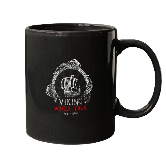 Viking World Tour Cool Viking Walhalla Vikings Mugs