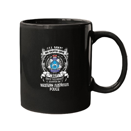 The Finest Served in Western Australia Police Mugs