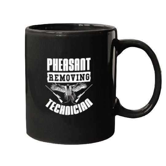 Pheasant Hunting Season Bird Hunter Removing Technician 9 Mugs