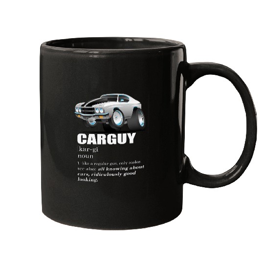 CARGUY Classic Car Lover Race Car Guy Mechanic Drag Racing 216 Mugs