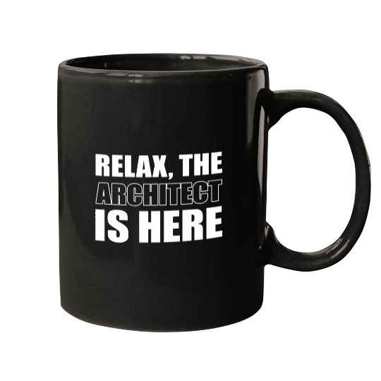 Architect is here Boss Mugs