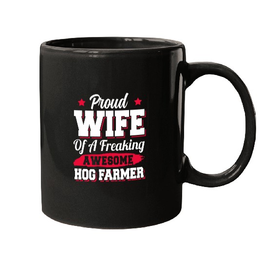 Hog Farming Farm Agriculture Pig Farmer Wife 21 Mugs