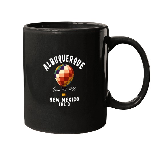 Albuquerque New Mexico Balloon Mugs