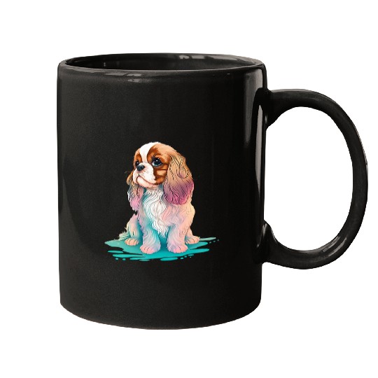 Funny Cavalier King Charles Spaniel Cute 1 Mugs