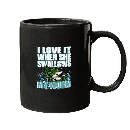Lacrosse Gift Bass Fishing Funny Fishermen Deep Sea Fishing Angler Mugs
