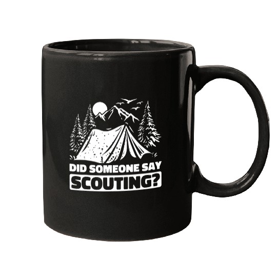Scout Nature Wilderness Uniform Scouting 3 Mugs