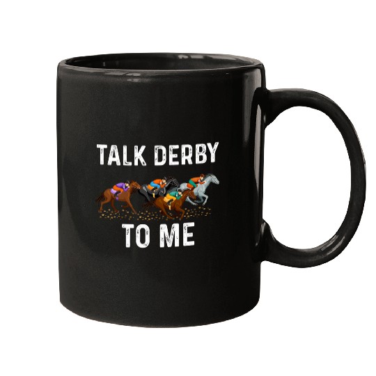 Horse Lover derby day party talk derby to me horsing race 26 Mugs