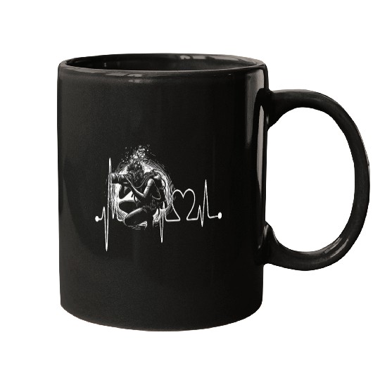 Underwater Photography My Heartbeat Marine Life Photographer Mugs