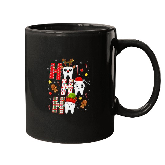 Christmas Dental Hygienist Matching Group Mugs