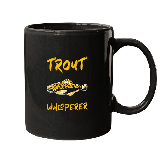 Trout Whisperer Trout Fishing 2 Mugs