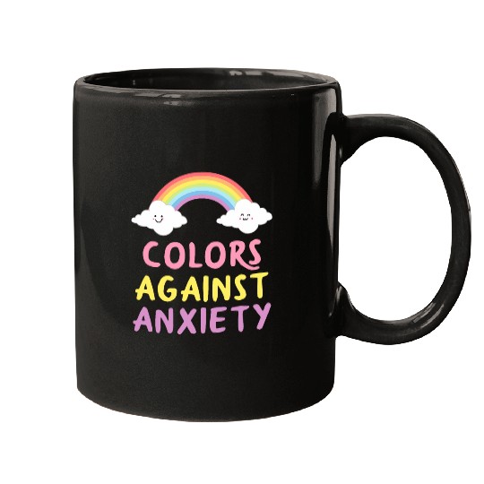Pastel Rainbow Aesthetic I Yami Kawaii Mugs