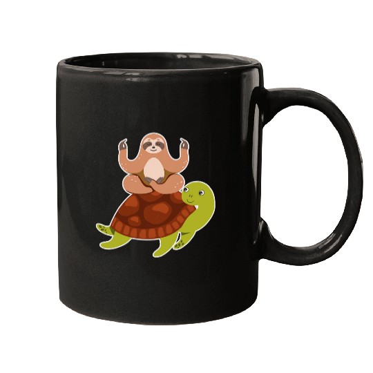 Turtle Pet in sea animals graphic plus size vacation Mugs