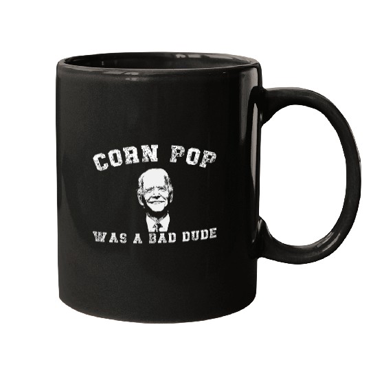 Lacrosse Gift Corn Pop Was A Bad Dude Cornpop Meme Mugs
