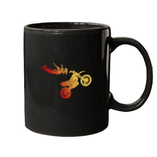 Dirt Biking Riding Motocross Freestyle Supercross Bike Lover Mugs