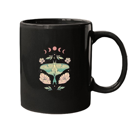 Fairy Grunge Fairycore Aesthetic Cottagecore Goth Butterfly 23 Mugs