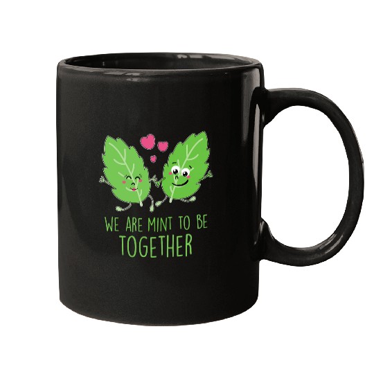Lacrosse Gift Gardening Herb We Are Mint To Be Together Pun Mugs