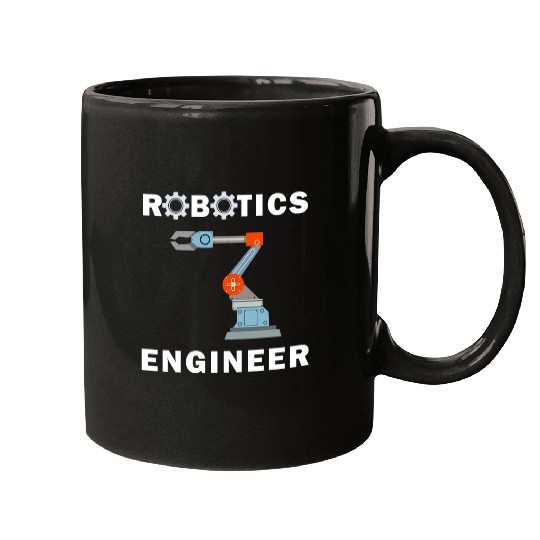 Ironic Saying Robotics Engineer Cardio Mechanics Mugs