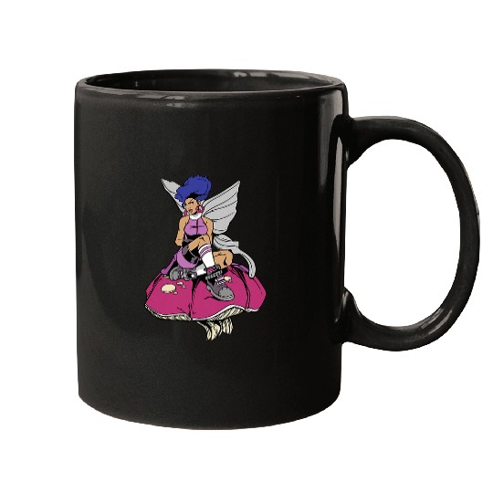 Fairy Grunge Fairycore Aesthetic Anime Cottagecore Butterfly Mugs