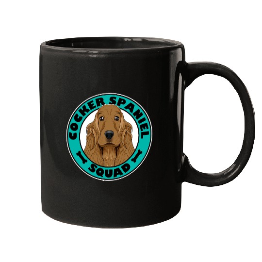 Cocker Spaniel Squad I Dog Lover I Cocker Spaniel 1 Mugs