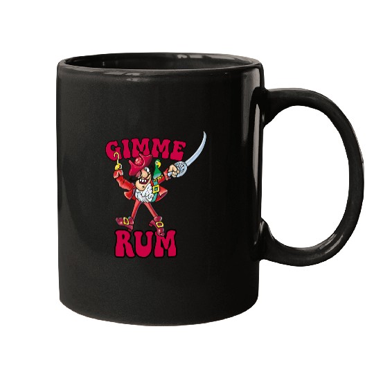 Gimme Rum 2Rum Pirate Mugs