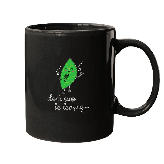 Lacrosse Gift Gardening Herb Dont Stop Beleafing Pun Mugs