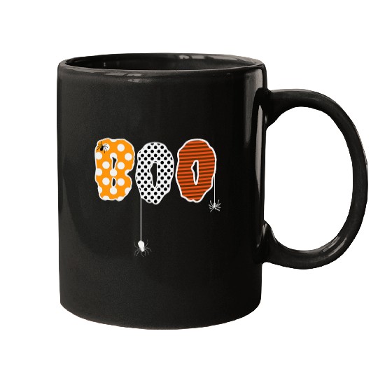 Lacrosse Gift Boo Halloween Spider Mugs